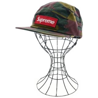 シュプリーム(Supreme)のSupreme シュプリーム キャップ - 茶系緑系x黒等(迷彩) 【古着】【中古】(キャップ)