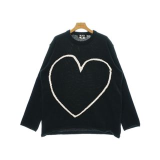 ブラックコムデギャルソン(BLACK COMME des GARCONS)のBLACK COMME des GARCONS ニット・セーター S 黒 【古着】【中古】(ニット/セーター)