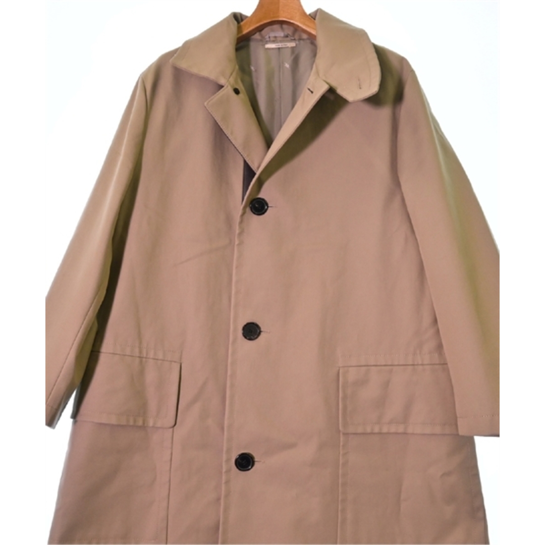 HERMES - HERMES エルメス ステンカラーコート 46(M位) ベージュ HERMES - HERMES エルメス ステンカラーコート 46(M位) ベージュ