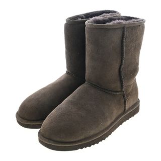 アグオーストラリア(UGG AUSTRALIA)のUGG australia ブーツ US8(25cm位) こげ茶 【古着】【中古】(ブーツ)