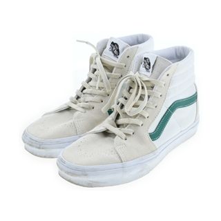 ヴァンズ(VANS)のVANS バンズ スニーカー 25.5cm 白xベージュx緑 【古着】【中古】(スニーカー)