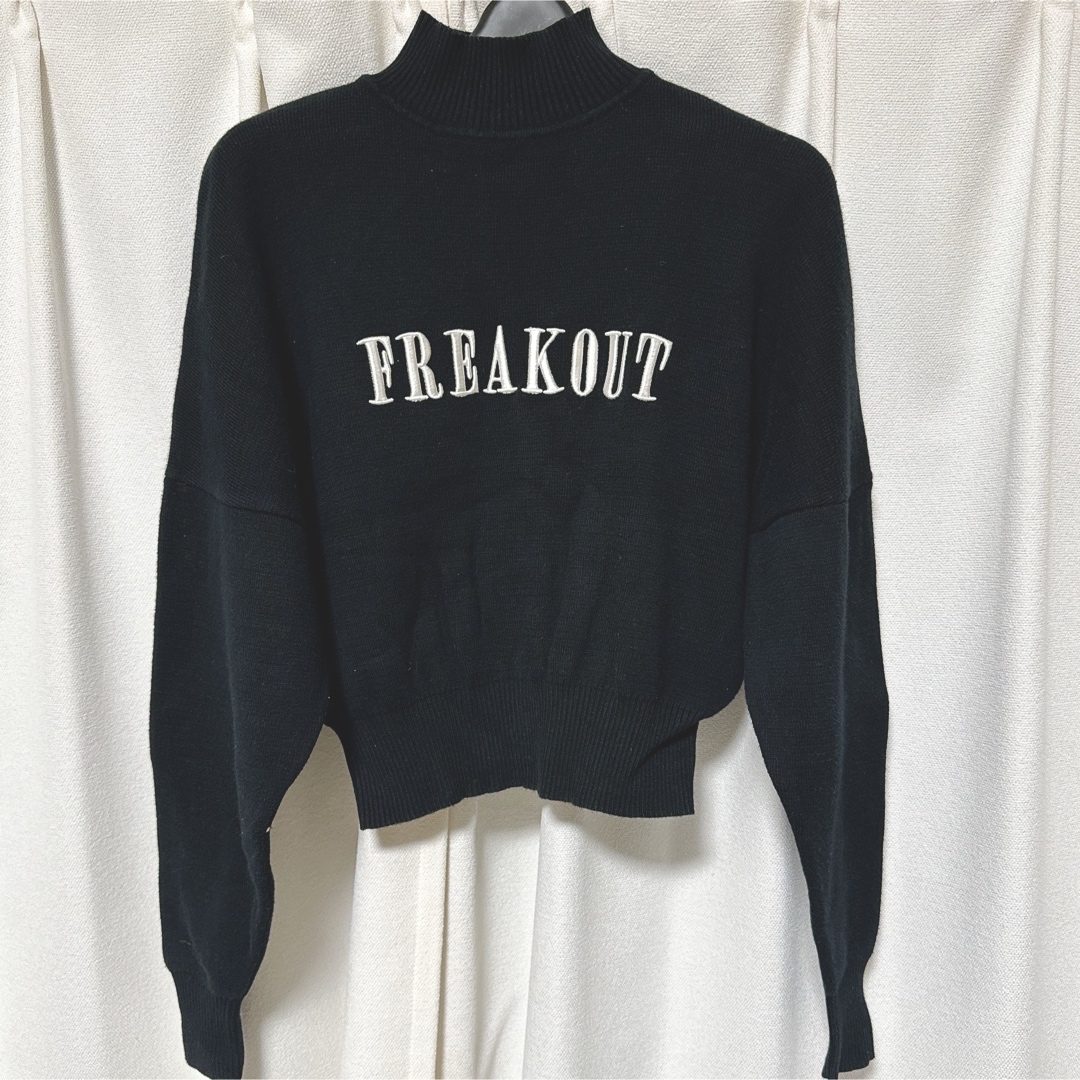 GYDA(ジェイダ)のGYDA FREAKOUTニットTOPS レディースのトップス(ニット/セーター)の商品写真