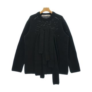 コムデギャルソン(COMME des GARCONS)のCOMME des GARCONS コムデギャルソン ニット・セーター M 黒 【古着】【中古】(ニット/セーター)