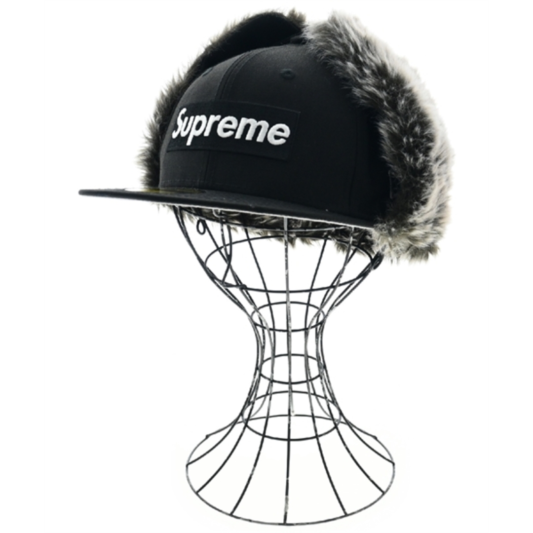 Supreme(シュプリーム)のSupreme シュプリーム キャップ 57.7 黒 【古着】【中古】 メンズの帽子(キャップ)の商品写真