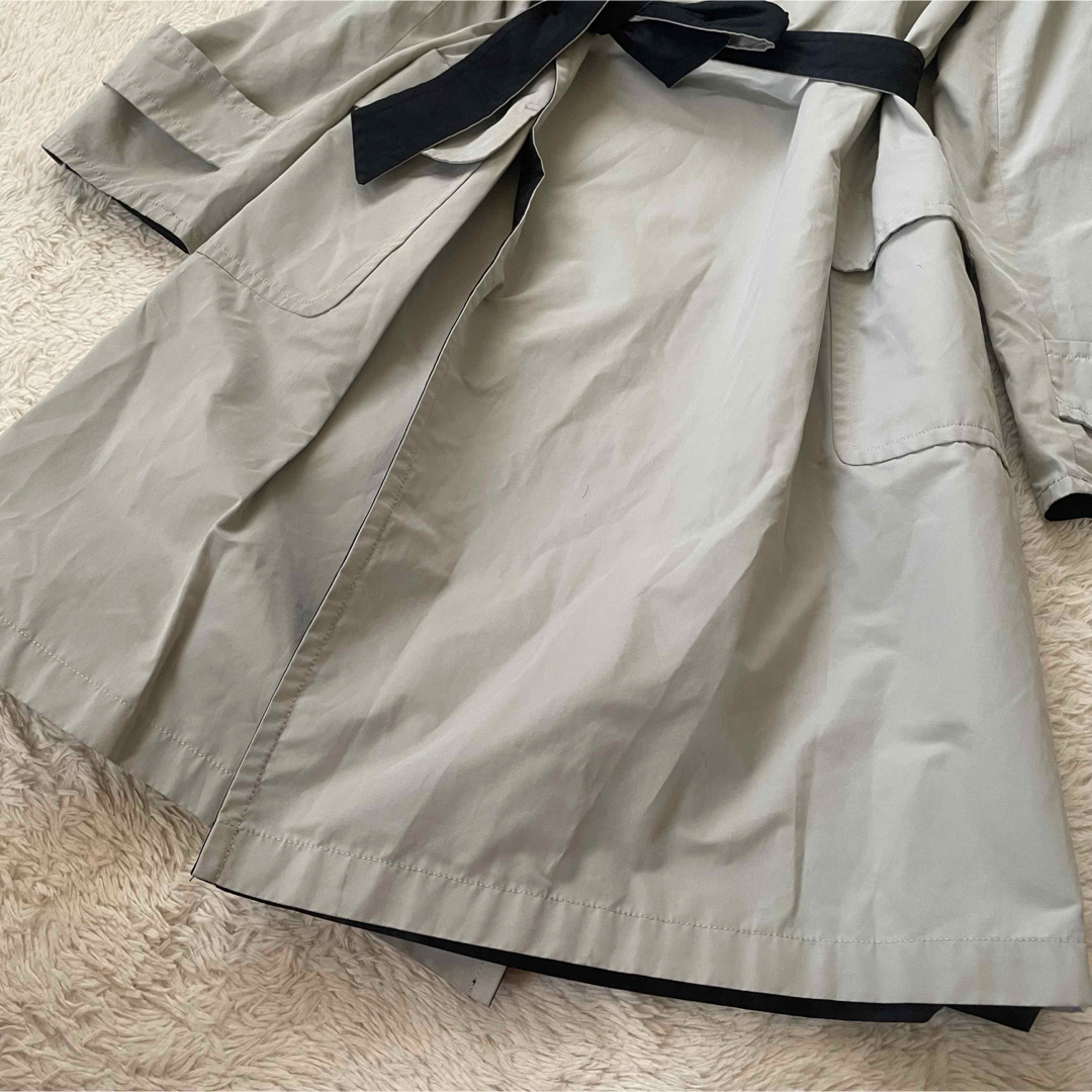 Max Mara - 美品 マックスマーラ リバーシブルベルテッドコート Max Mara - 美品 マックスマーラ リバーシブルベルテッドコート