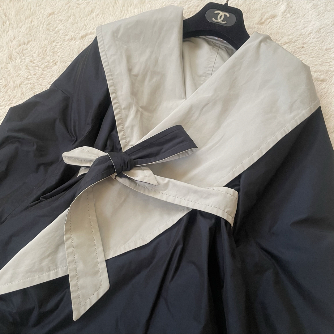 Max Mara - 美品 マックスマーラ リバーシブルベルテッドコート Max Mara - 美品 マックスマーラ リバーシブルベルテッドコート