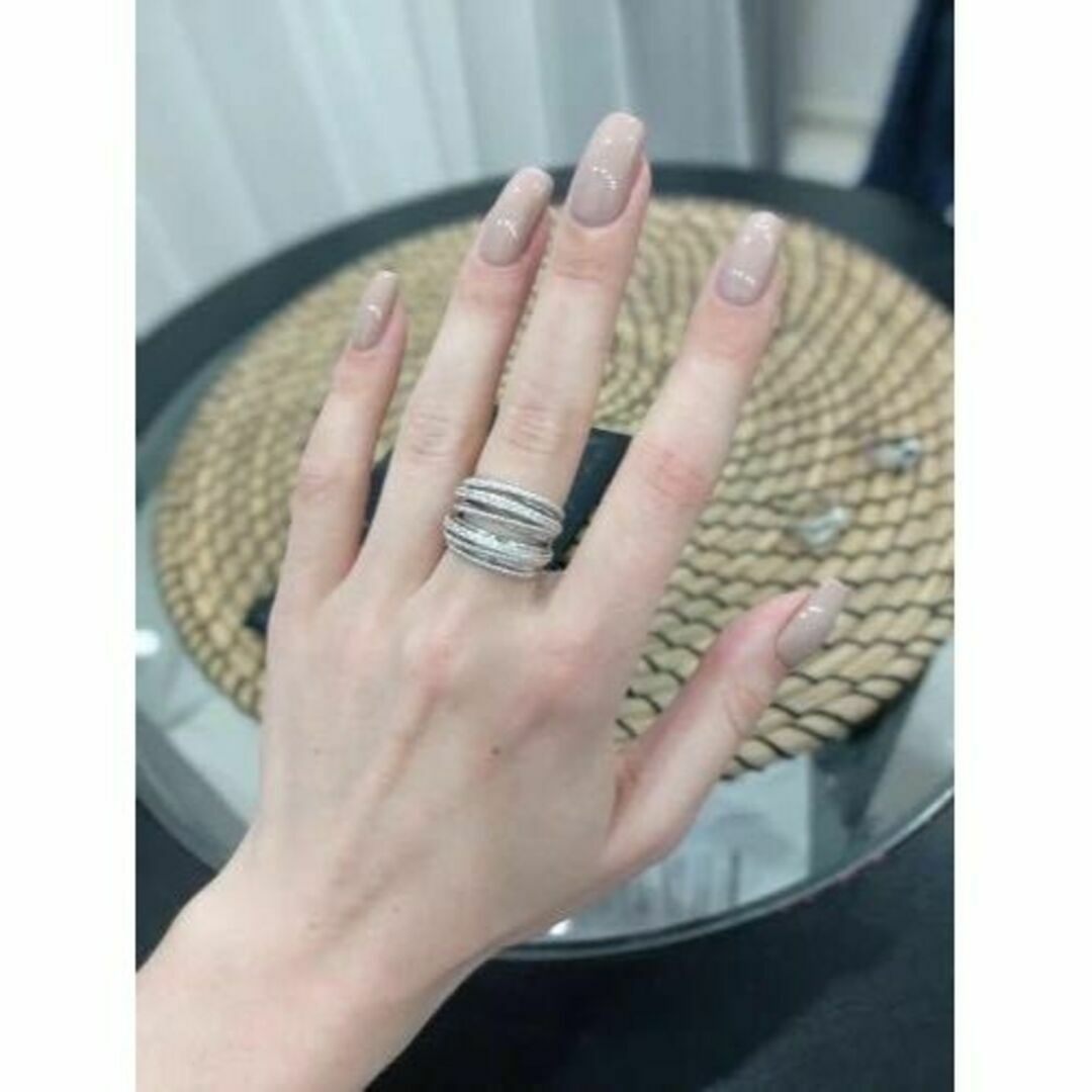 ジュエリーリング　指輪　リング　ジルコニア　11号　シルバー925　新品 レディースのアクセサリー(リング(指輪))の商品写真