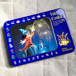 ディズニー(Disney)の平成レトロ/東京ディズニーランド クッキー缶1992 1993 平成レトロ(キャラクターグッズ)