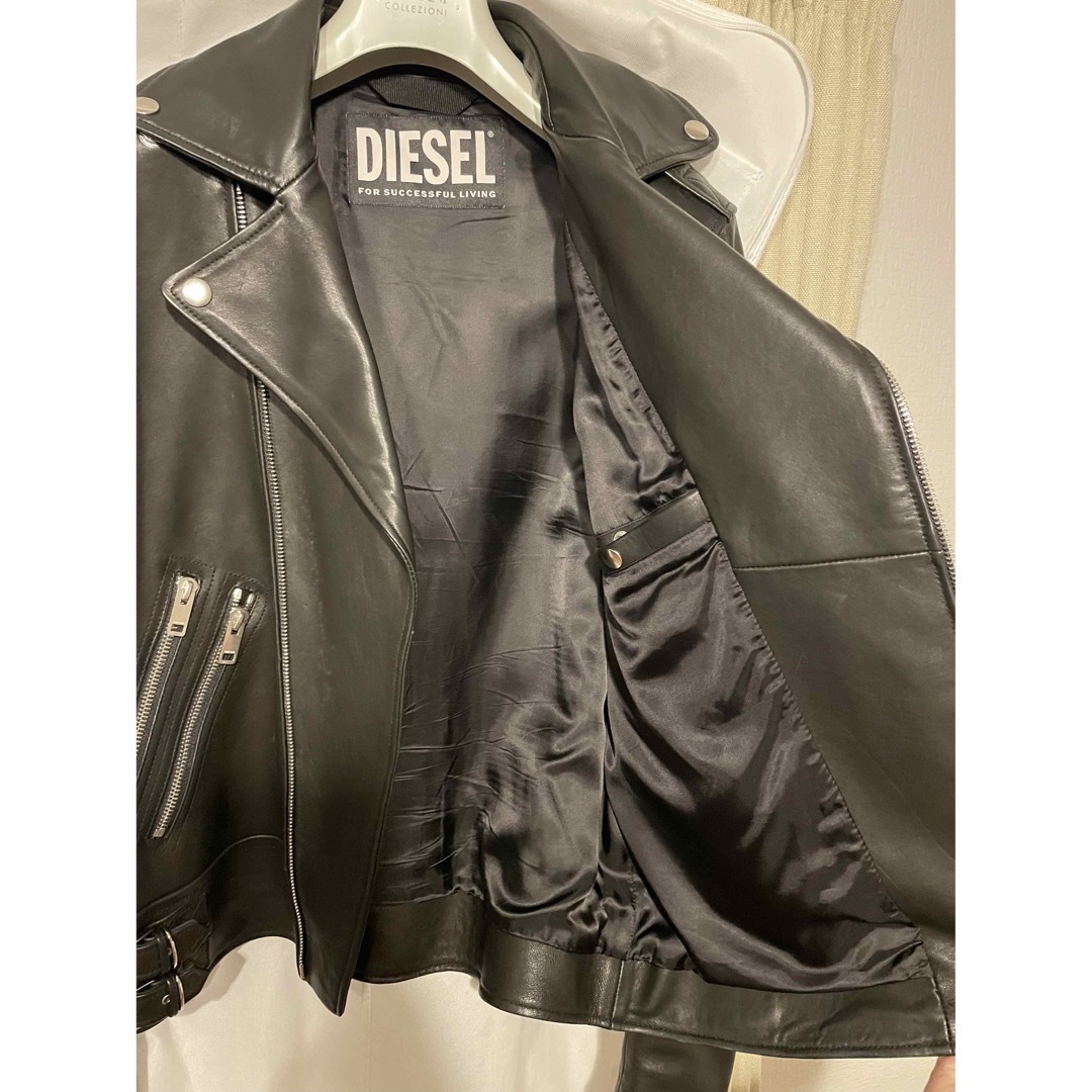 DIESEL(ディーゼル)の最終価格　ディーゼル　ライダースジャケット DIESEL L-GARRETT メンズのジャケット/アウター(ライダースジャケット)の商品写真