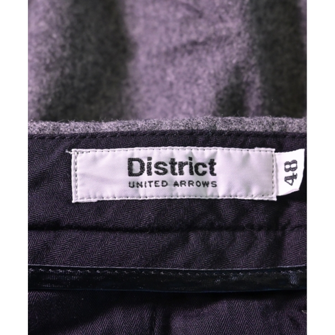 District(ディストリクト)のDISTRICT ディストリクト スラックス 48(L位) グレー 【古着】【中古】 メンズのパンツ(スラックス)の商品写真