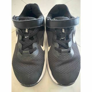 ナイキ(NIKE)のNIKE スニーカー　黒　20センチ(スニーカー)