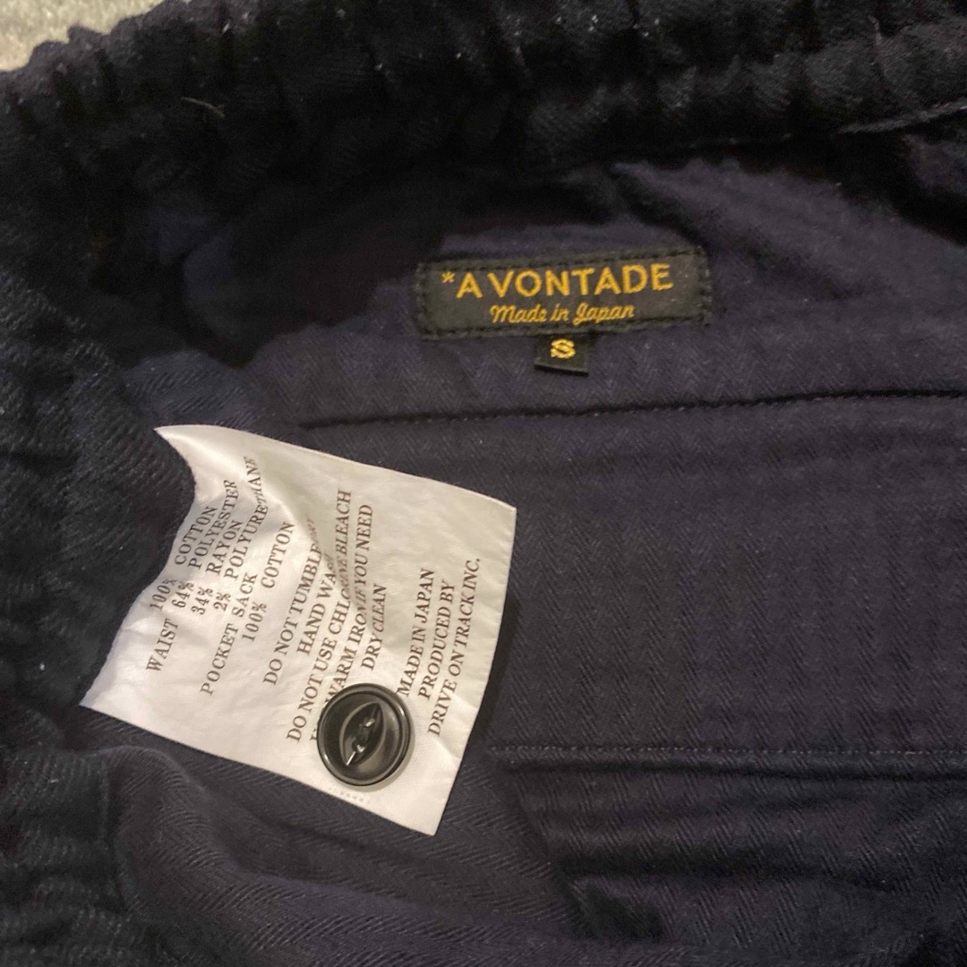 *A VONTADE(アボンタージ)のavontade Brushed H.B. Easy Trousers s メンズのパンツ(ワークパンツ/カーゴパンツ)の商品写真