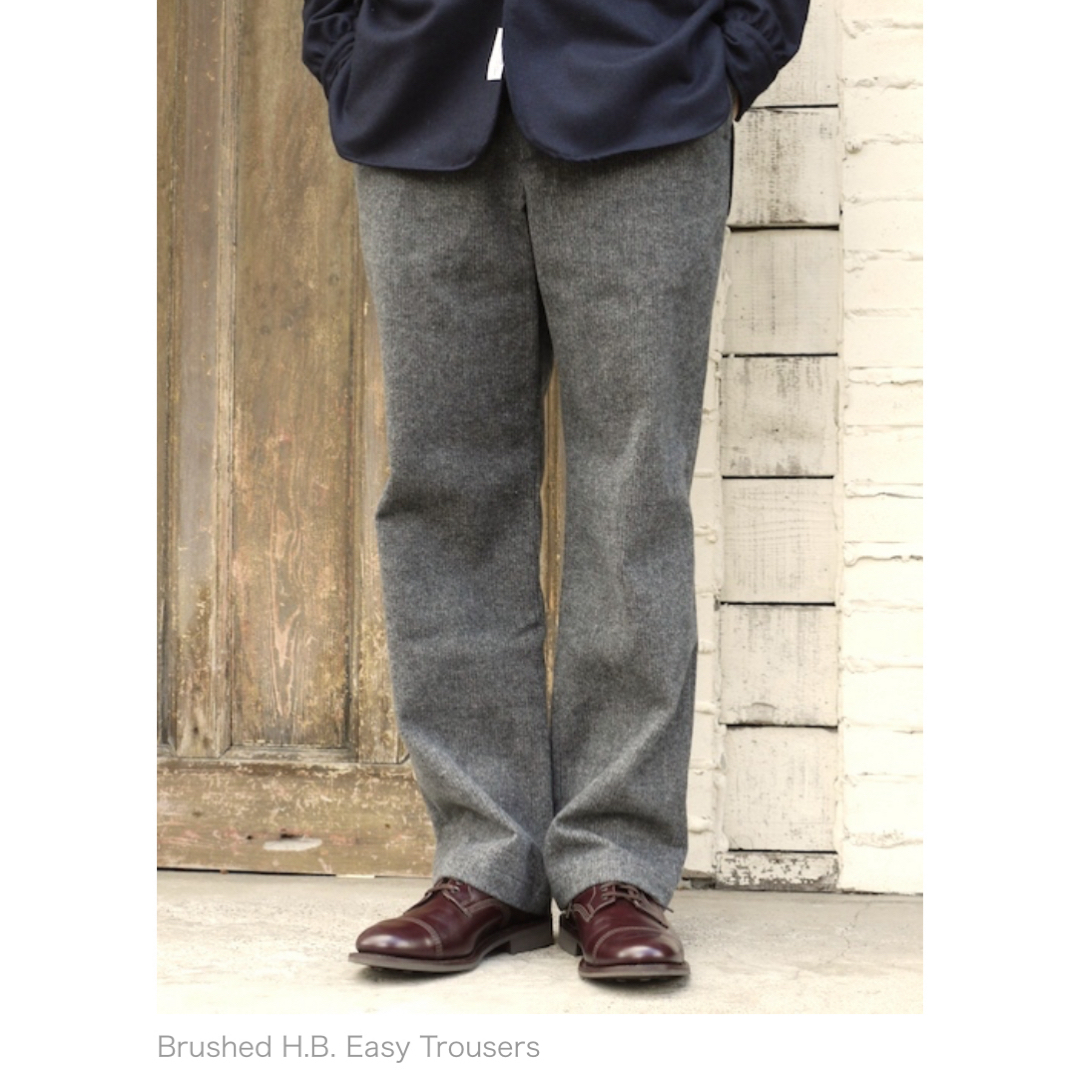 *A VONTADE(アボンタージ)のavontade Brushed H.B. Easy Trousers s メンズのパンツ(ワークパンツ/カーゴパンツ)の商品写真