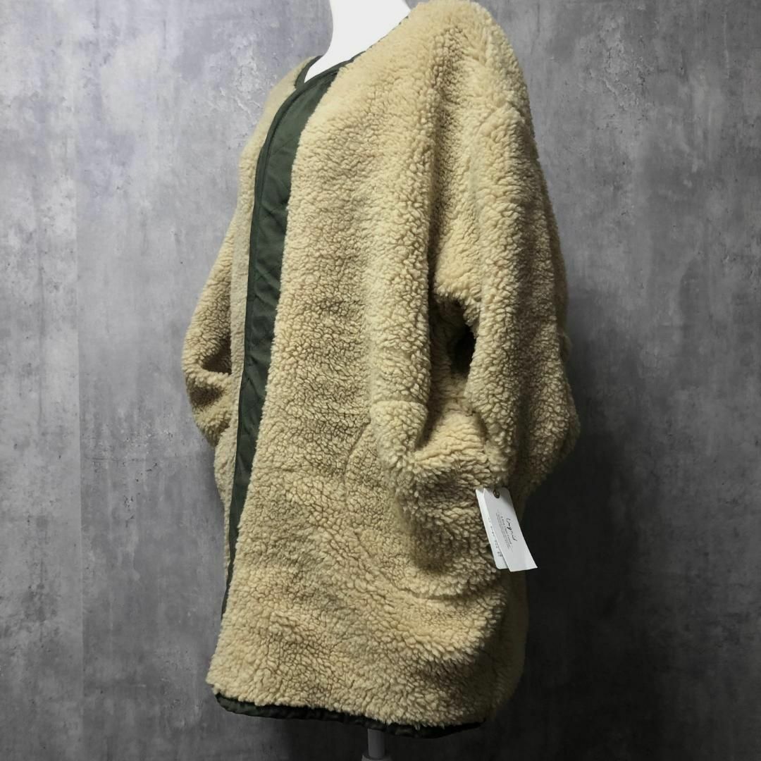 Ungrid(アングリッド)の新品 Ungrid アングリッド ミリタリー ジャケット リバーシブルボアコート レディースのジャケット/アウター(ミリタリージャケット)の商品写真