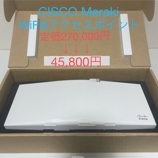 CISCO - 新品未使用✨CISCO Meraki ワイヤレス無線LAN (MR46-HW)