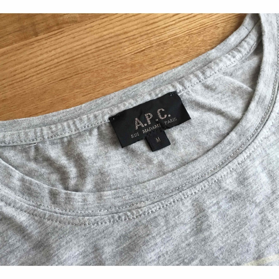 A.P.C(アーペーセー)のA.P.C. グレーM・COLORADO・アーペーセー メンズのトップス(Tシャツ/カットソー(半袖/袖なし))の商品写真