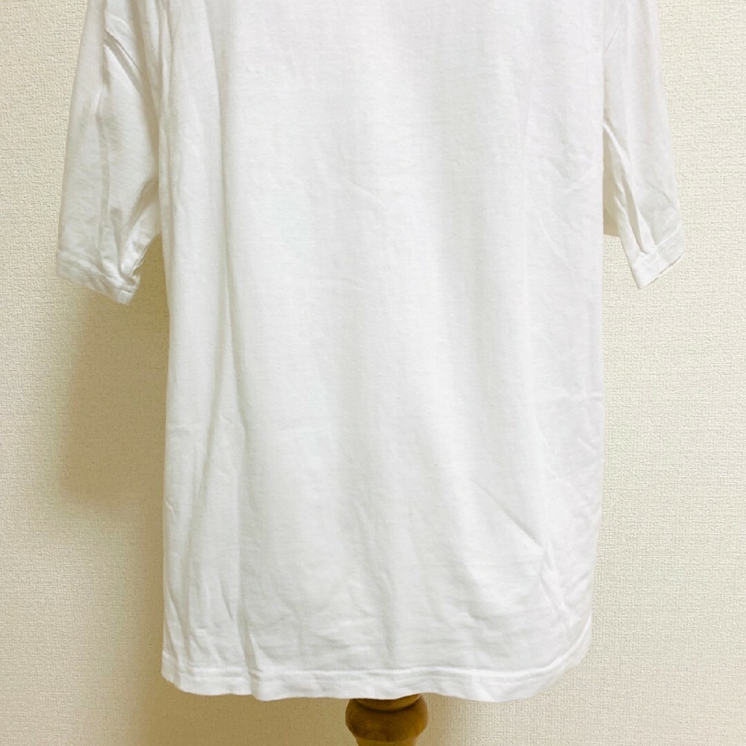 WEGO(ウィゴー)のウィゴー　半袖カットソー　F　ホワイト　ブラウン　ブラック　くま　もこもこ レディースのトップス(Tシャツ(半袖/袖なし))の商品写真