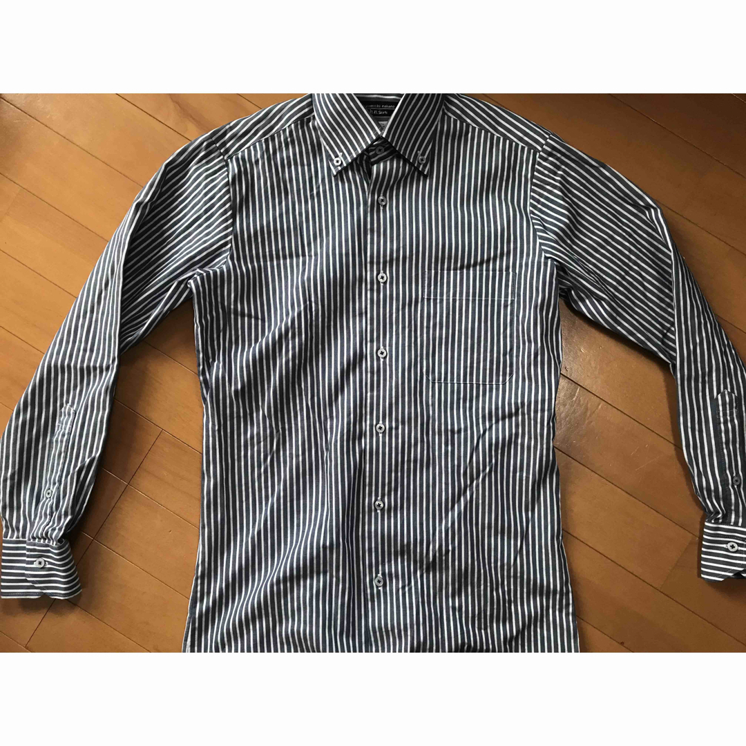 HIROMICHI NAKANO(ヒロミチナカノ)の値下げ hiromichi nakano dress shirts 37-80 メンズのトップス(シャツ)の商品写真