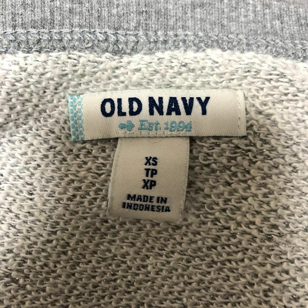 Old Navy(オールドネイビー)のOLD NAVY XS ラメセーター オールドネイビー キラキララメ トップス レディースのトップス(ニット/セーター)の商品写真