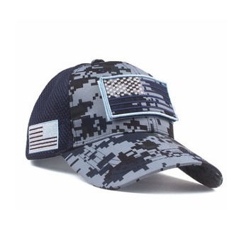 メンズ　帽子　キャップ　迷彩　USA　韓国　軍事　調節可能(キャップ)