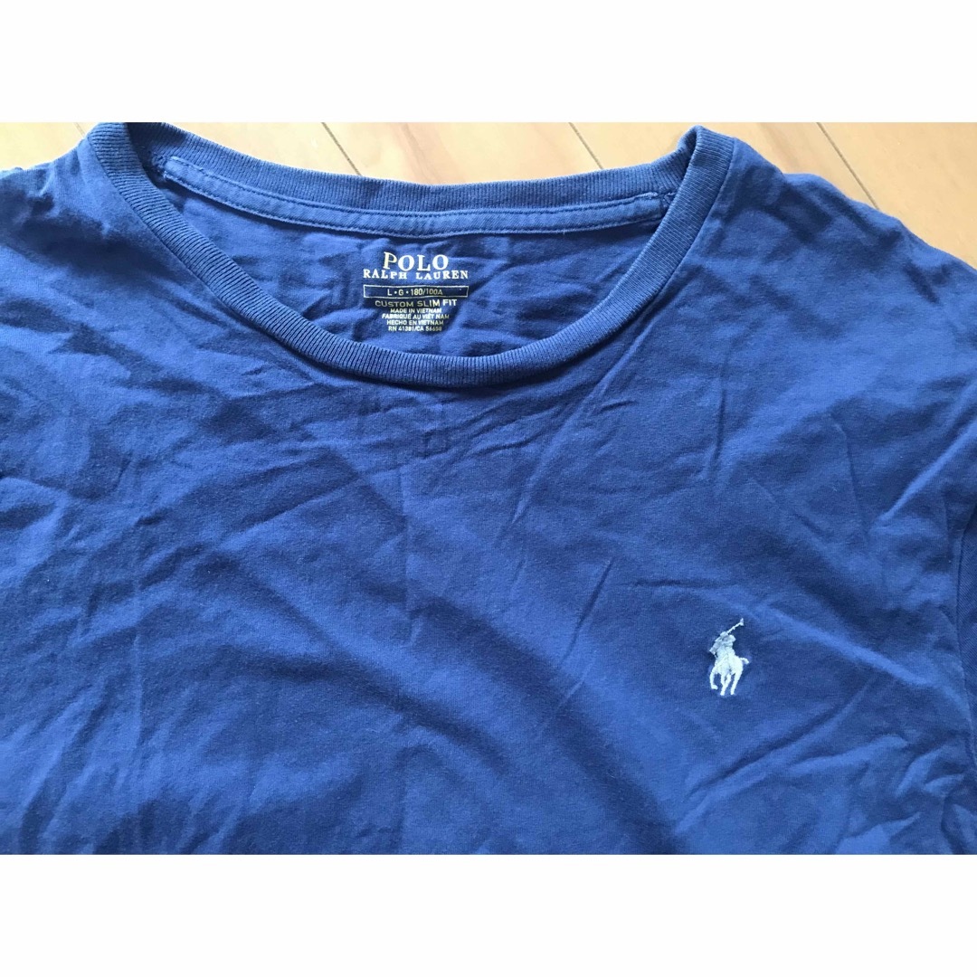 POLO RALPH LAUREN(ポロラルフローレン)のPolo Ralph Lauren onepoint tee Mens L メンズのトップス(Tシャツ/カットソー(半袖/袖なし))の商品写真