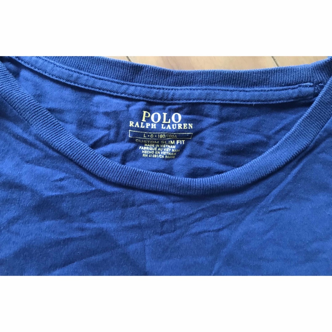 POLO RALPH LAUREN(ポロラルフローレン)のPolo Ralph Lauren onepoint tee Mens L メンズのトップス(Tシャツ/カットソー(半袖/袖なし))の商品写真