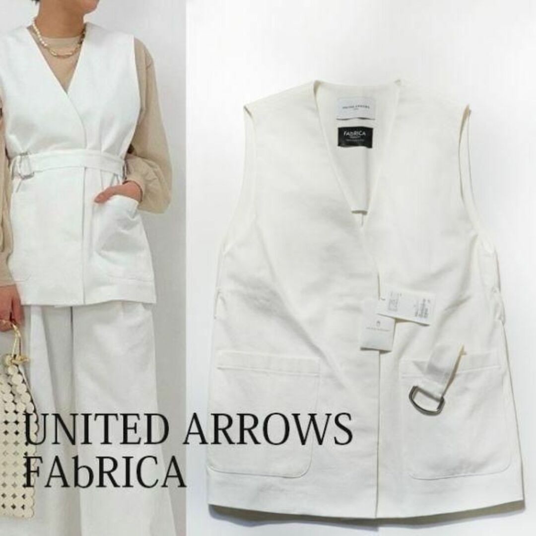 UNITED ARROWS(ユナイテッドアローズ)のユナイテッドアローズ UNITED ARROWS FAbRICA ジレ レディースのトップス(ベスト/ジレ)の商品写真