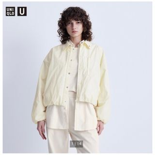 ユニクロ(UNIQLO)のボリュームスリーブコクーンブルゾン(ブルゾン)