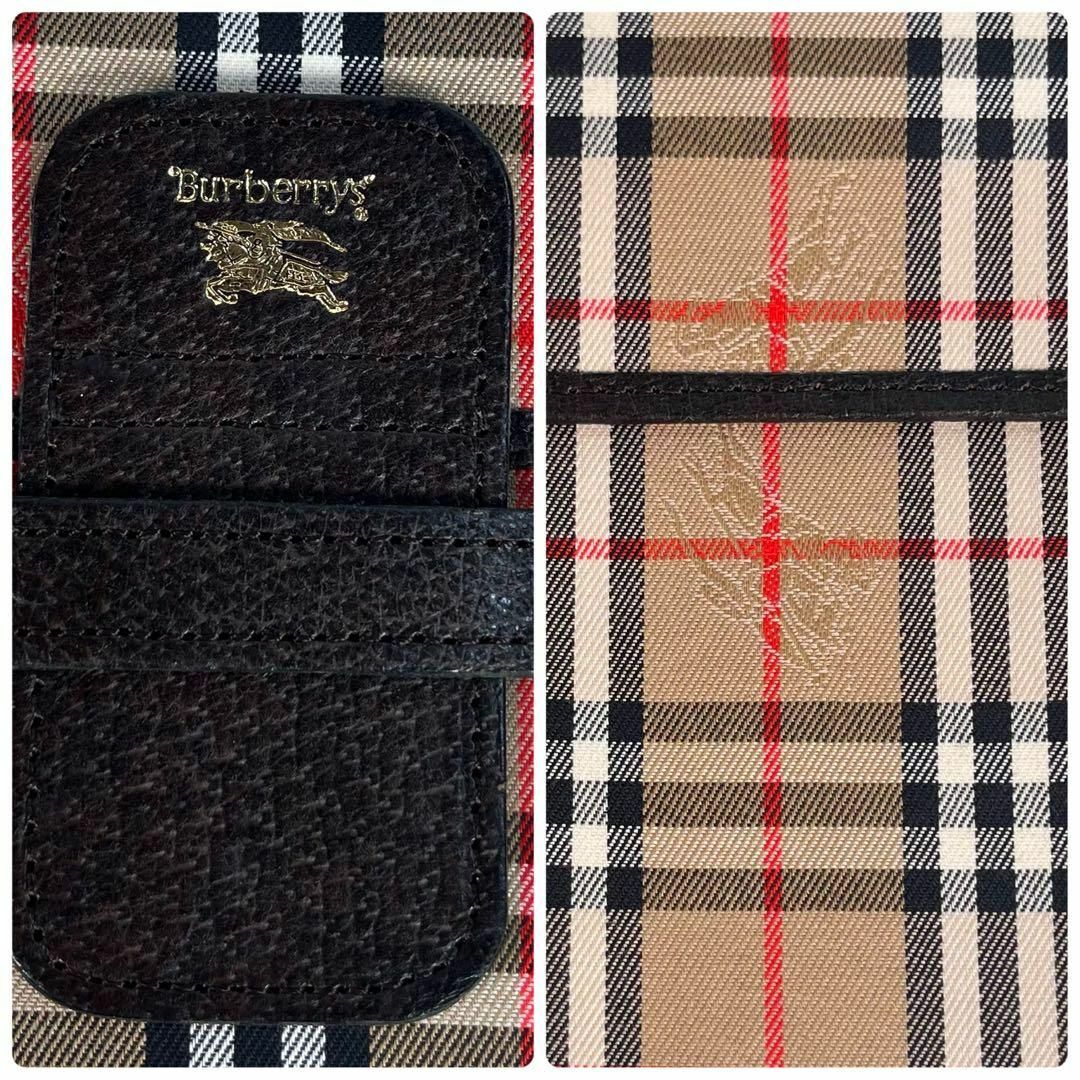 BURBERRY(バーバリー)の【美品】バーバリー/BURBERRY セカンド バック　チェック　シャドーホース メンズのバッグ(セカンドバッグ/クラッチバッグ)の商品写真