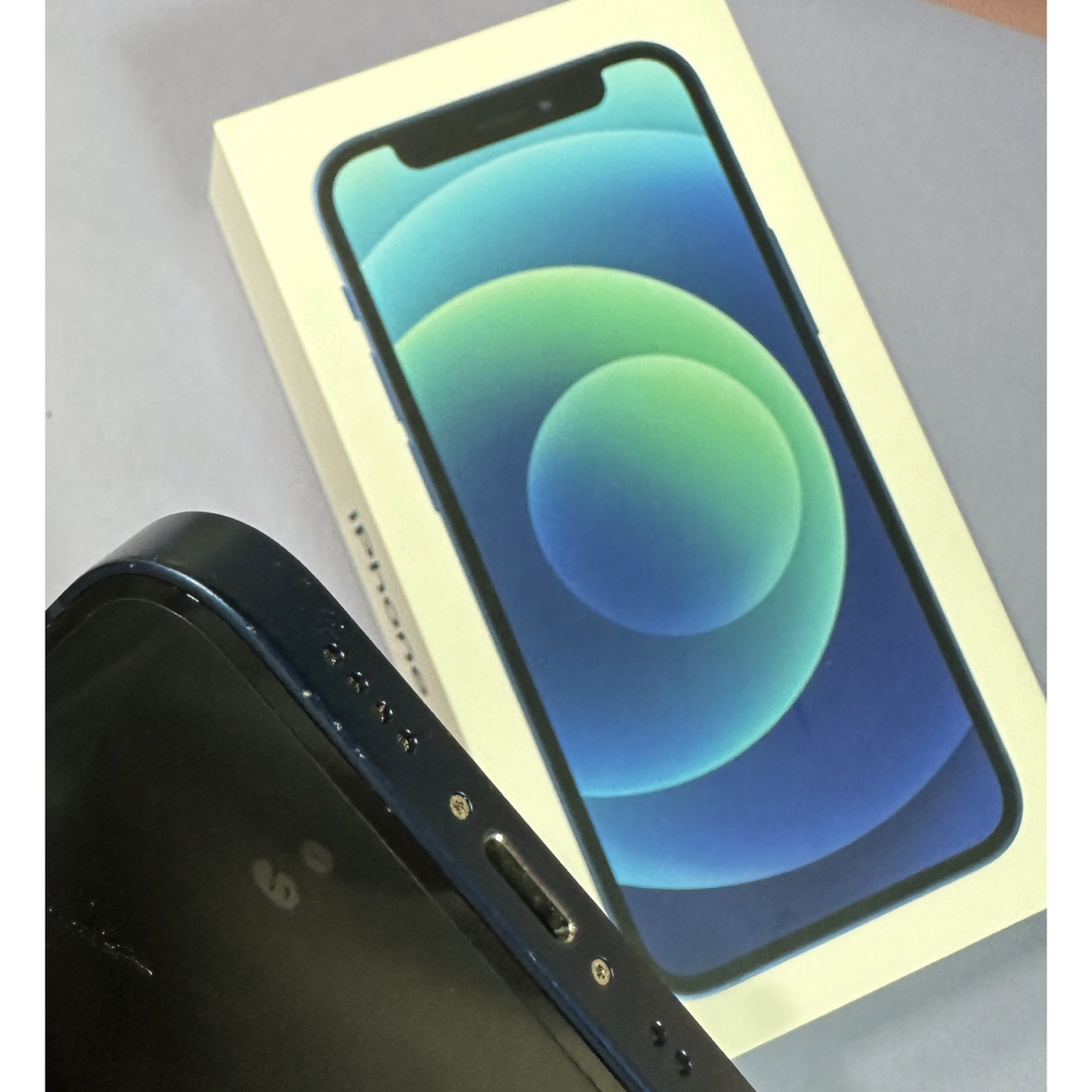 iPhone(アイフォーン)のiPhone12 mini 64GB ブルー SIMフリー スマホ/家電/カメラのスマートフォン/携帯電話(スマートフォン本体)の商品写真