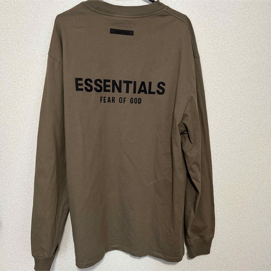 FEAR OF GOD(フィアオブゴッド)の【大特価】エッセンシャルズ　ロンT essentials FOG メンズのトップス(Tシャツ/カットソー(七分/長袖))の商品写真