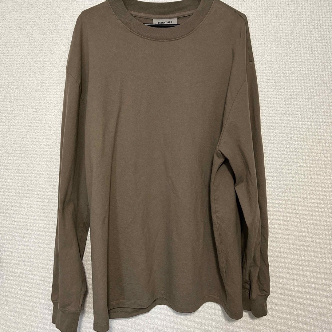 FEAR OF GOD(フィアオブゴッド)の【大特価】エッセンシャルズ　ロンT essentials FOG メンズのトップス(Tシャツ/カットソー(七分/長袖))の商品写真