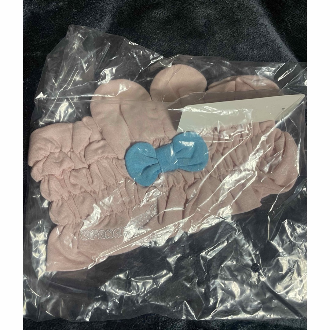 おぱんちゅうさぎ(オパンチュウサギ)のgu×おぱんちゅうさぎ ヘアバンド ピンク レディースのヘアアクセサリー(ヘアバンド)の商品写真