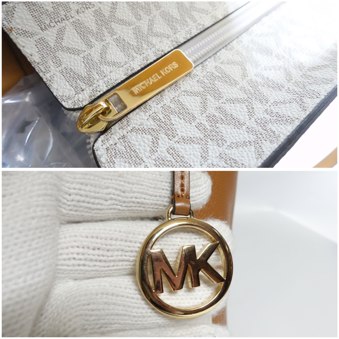 Michael Kors(マイケルコース)の【美品】マイケルコース　トートバッグ　シグネチャー　総柄　ハンドバッグ レディースのバッグ(トートバッグ)の商品写真