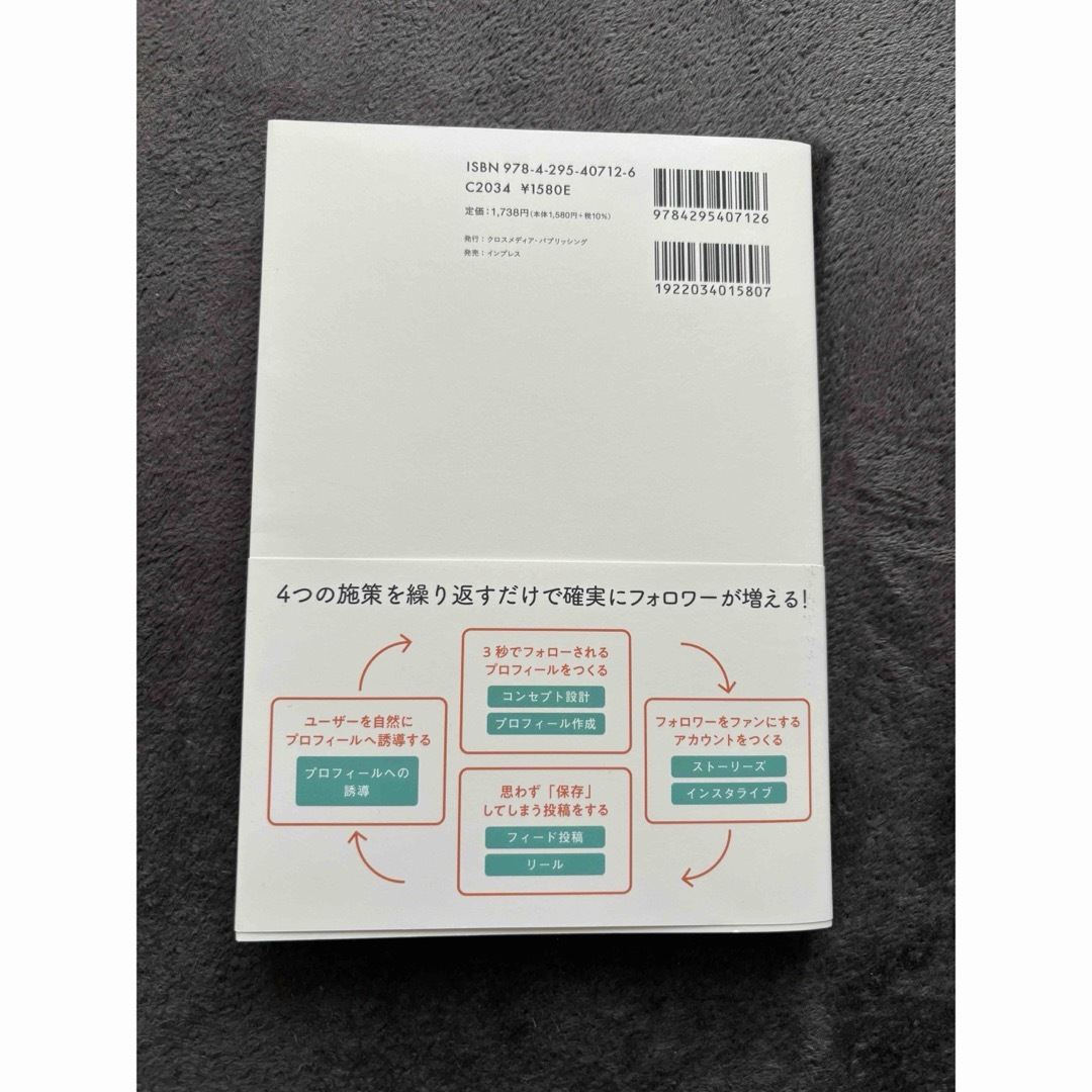 平均４．２カ月で１万フォロワーを実現するプロ目線のインスタ運用法 エンタメ/ホビーの本(コンピュータ/IT)の商品写真