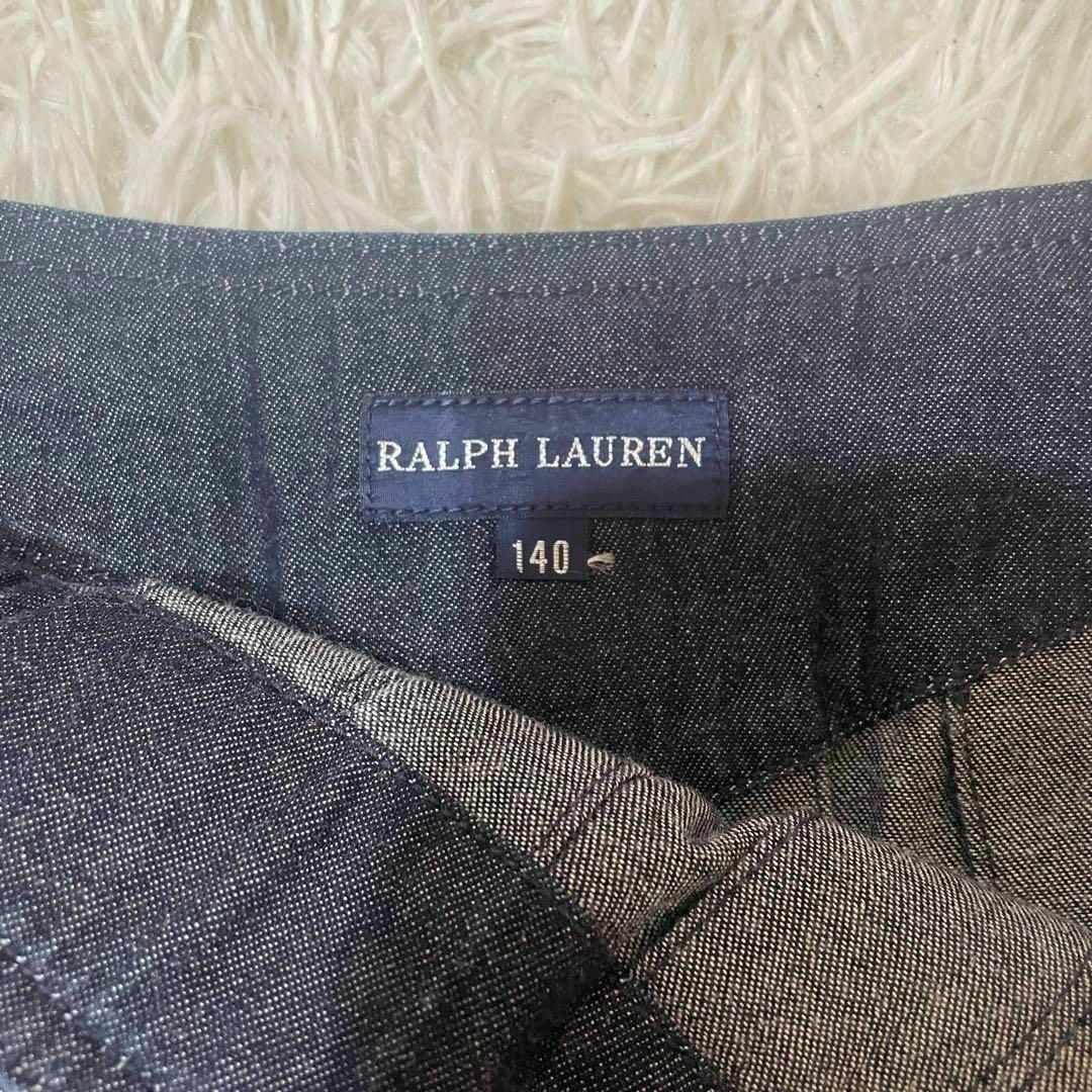 Ralph Lauren(ラルフローレン)のRALPH LAUREN ラルフローレン キッズ　膝丈スカート　140 キッズ/ベビー/マタニティのキッズ服女の子用(90cm~)(スカート)の商品写真