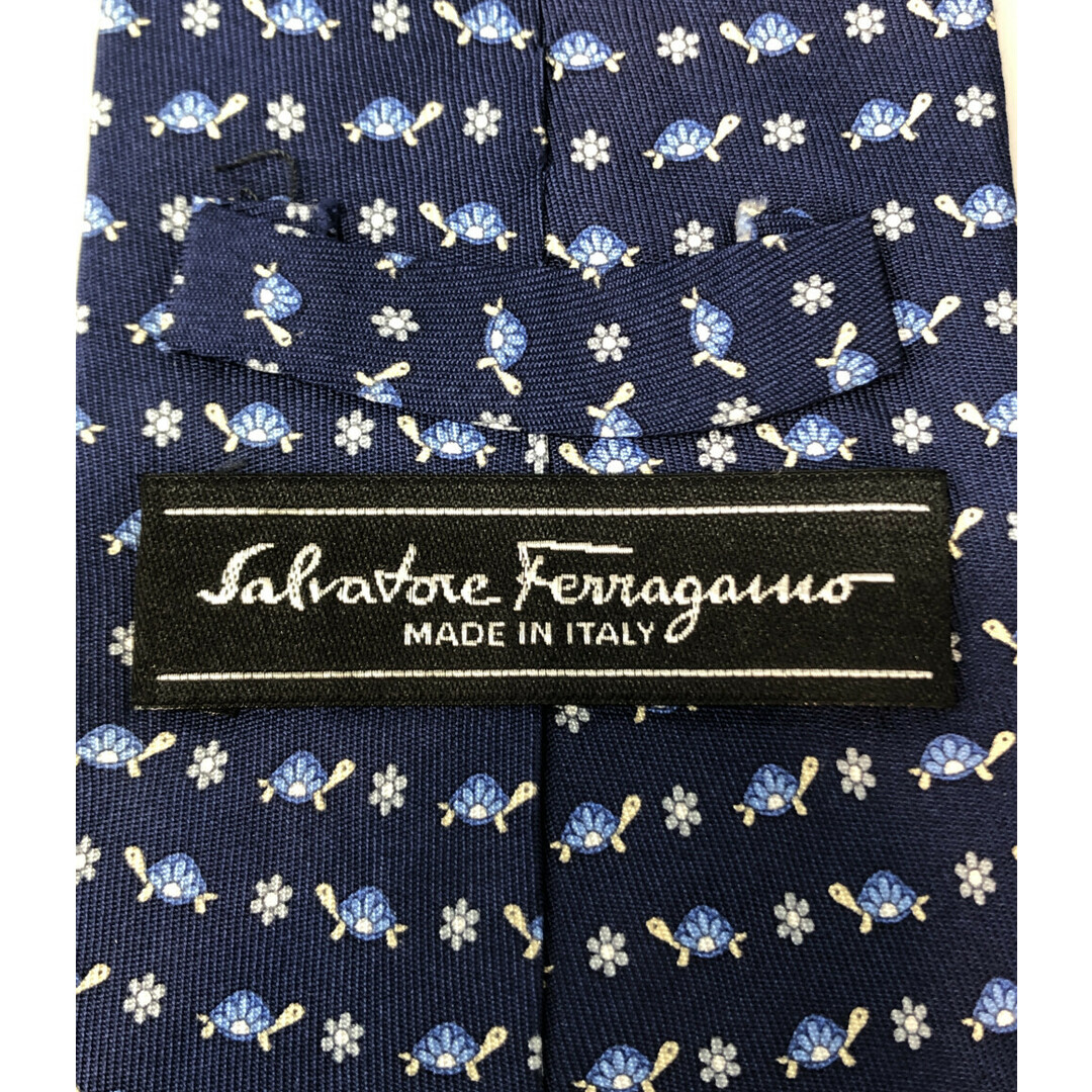 Salvatore Ferragamo(サルヴァトーレフェラガモ)のサルバトーレフェラガモ ネクタイ シルク100% メンズ メンズのファッション小物(ネクタイ)の商品写真