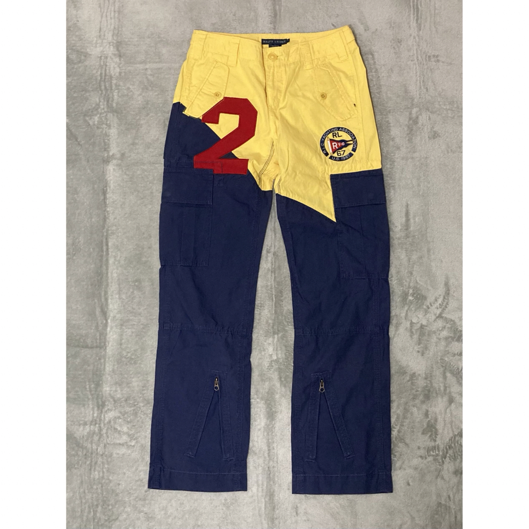 Ralph Lauren(ラルフローレン)の超希少 RALPH LAUREN ラルフローレン RL67 セーリング パンツ メンズのパンツ(その他)の商品写真
