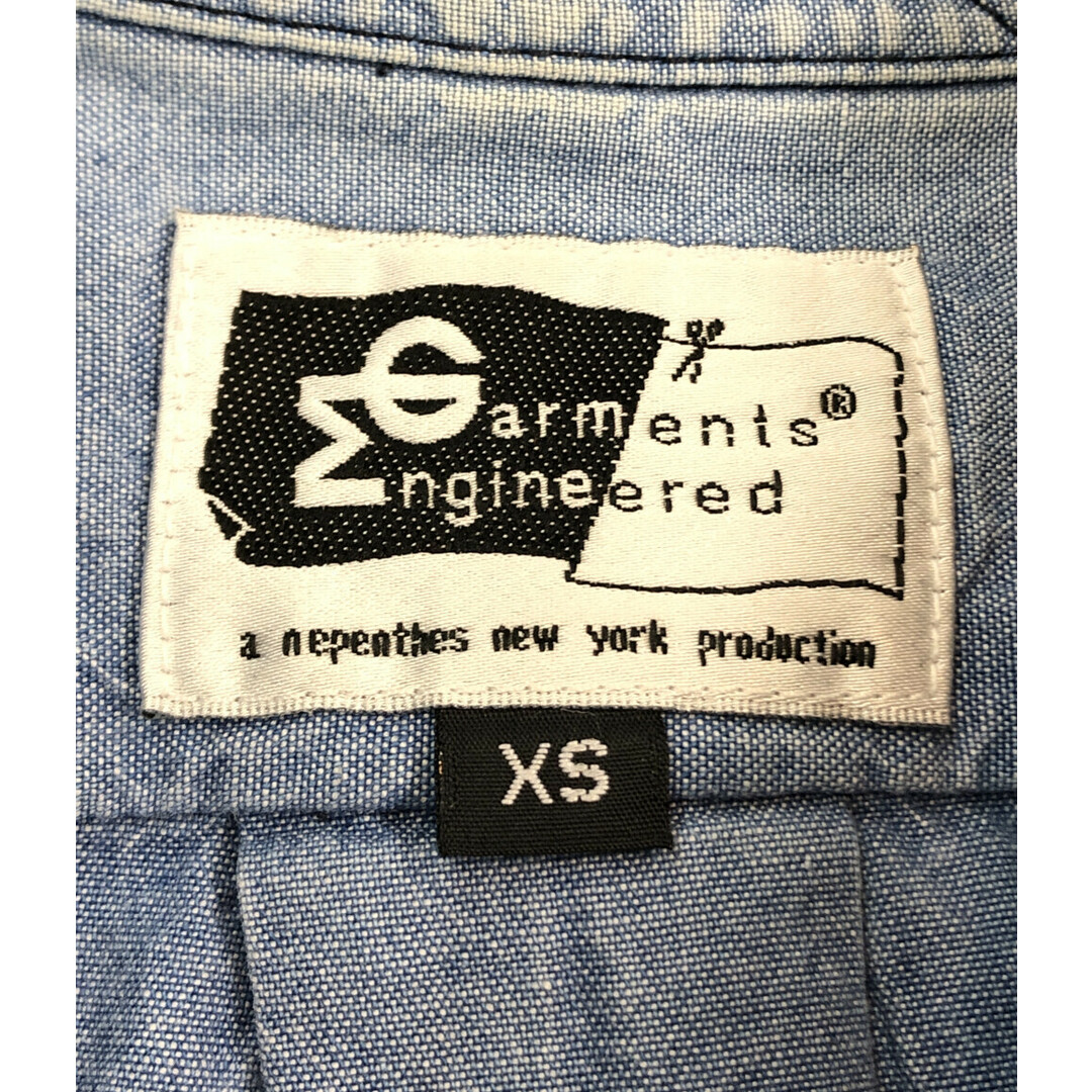 Engineered Garments(エンジニアードガーメンツ)のエンジニアードガーメンツ 長袖デニムシャツ メンズ XS メンズのトップス(シャツ)の商品写真