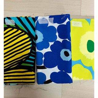 マリメッコ(marimekko)のmarimekko はぎれ端切れハギレ　セット(生地/糸)