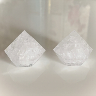 クリスタルヒマラヤ岩塩⭐︎シンプル盛り塩　『白』2個セット