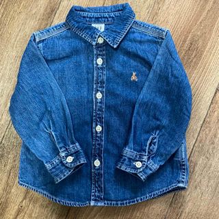 ベビーギャップ(babyGAP)の95サイズ　baby GAP デニムシャツ　ギャップベビー(ブラウス)