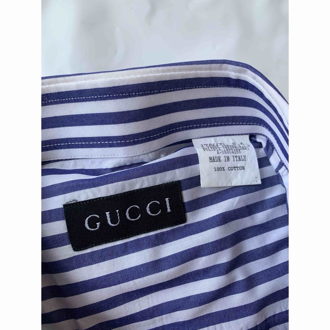 Gucci(グッチ)の美品　Gucciシャツ　メンズ メンズのトップス(シャツ)の商品写真