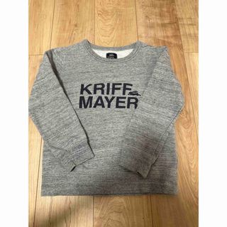 クリフメイヤー(KRIFF MAYER)のクリフメイヤー　スウェット　グレー　130(Tシャツ/カットソー)