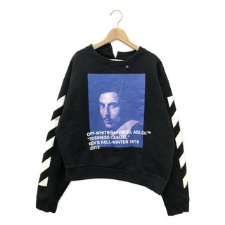 オフホワイト(OFF-WHITE)のオフホワイト Off-White 長袖トレーナー    レディース XL(トレーナー/スウェット)