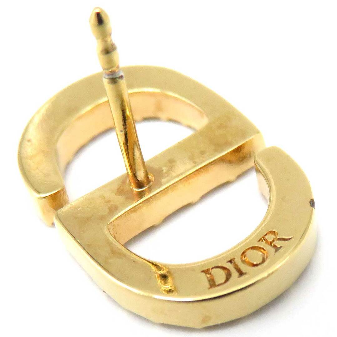 Dior(ディオール)のディオール Petit CD ピアス GP レジンパール レディース ホワイト Dior 【中古】 【アパレル・小物】 レディースのアクセサリー(ピアス)の商品写真