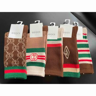 GUCCIレディースソックス5足セット　新品未使用