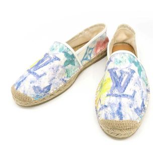 ルイヴィトン(LOUIS VUITTON)のルイヴィトン ビダール ライン ローファー エスパドリーユ モノグラム メンズ マルチカラー LOUIS VUITTON [美品] 【中古】 【アパレル・小物】(スリッポン/モカシン)