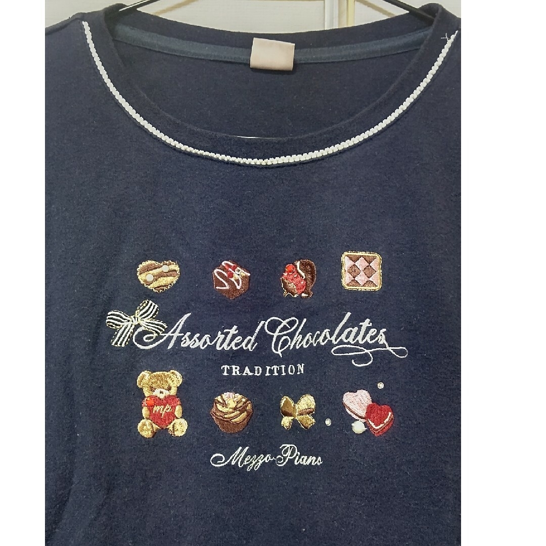 mezzo piano junior(メゾピアノジュニア)のメゾピアノジュニア☆Tシャツ2枚セットで キッズ/ベビー/マタニティのキッズ服女の子用(90cm~)(Tシャツ/カットソー)の商品写真