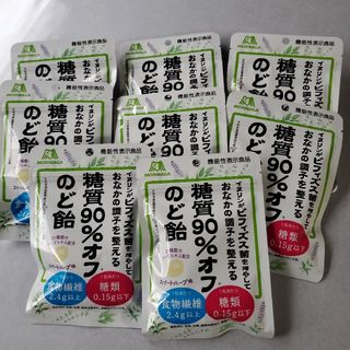 モリナガセイカ(森永製菓)のMORINAGA　糖質90％オフのど飴　8袋(菓子/デザート)